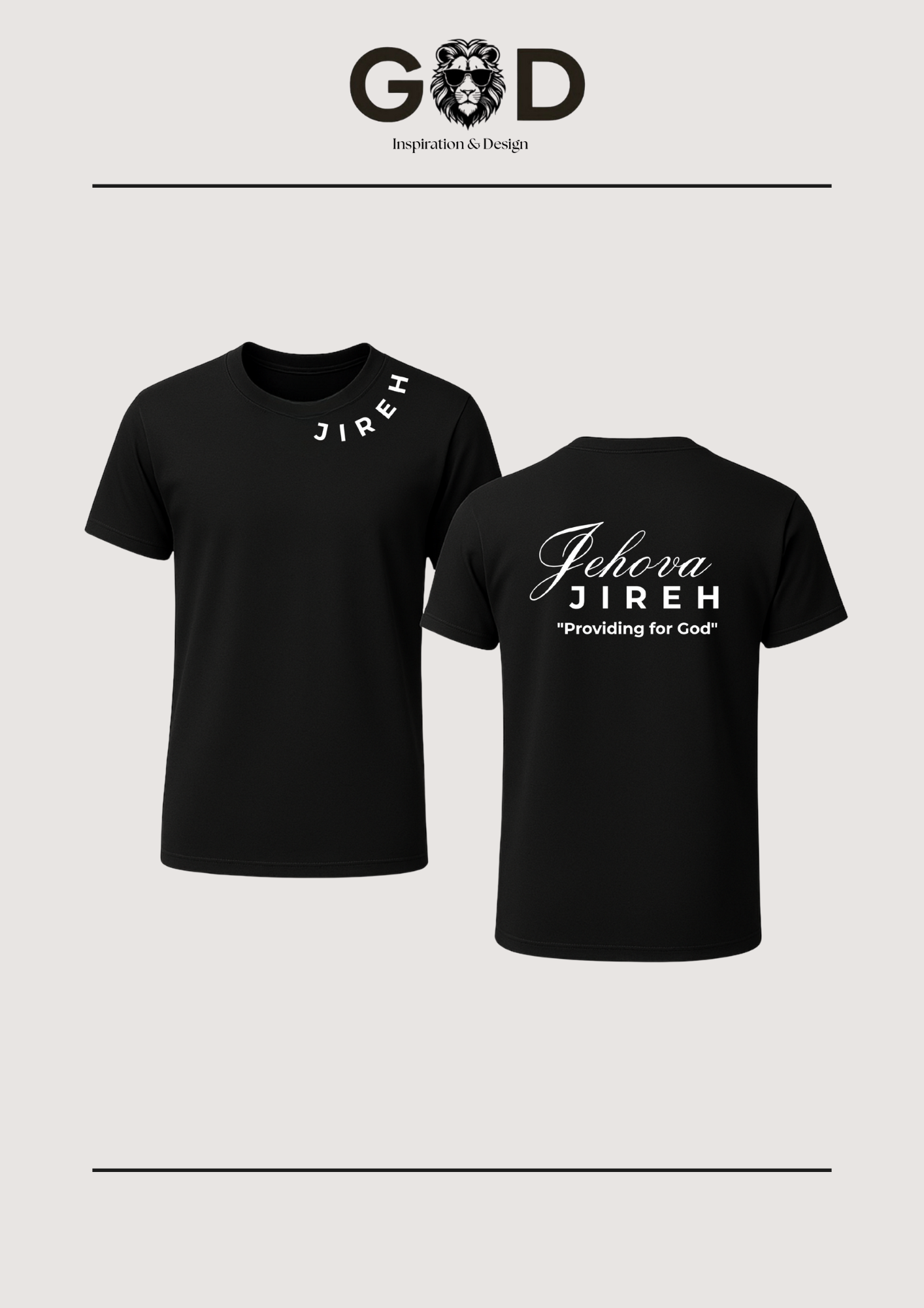 COLECCION JIREH (MANGA CORTA)