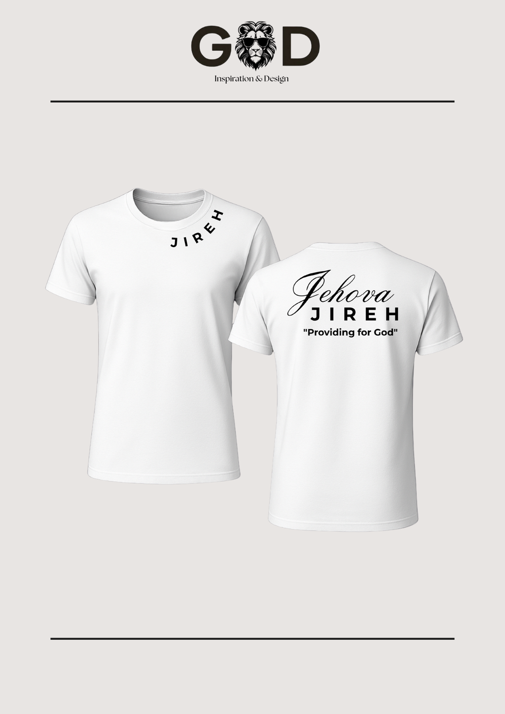 COLECCION JIREH (MANGA CORTA)