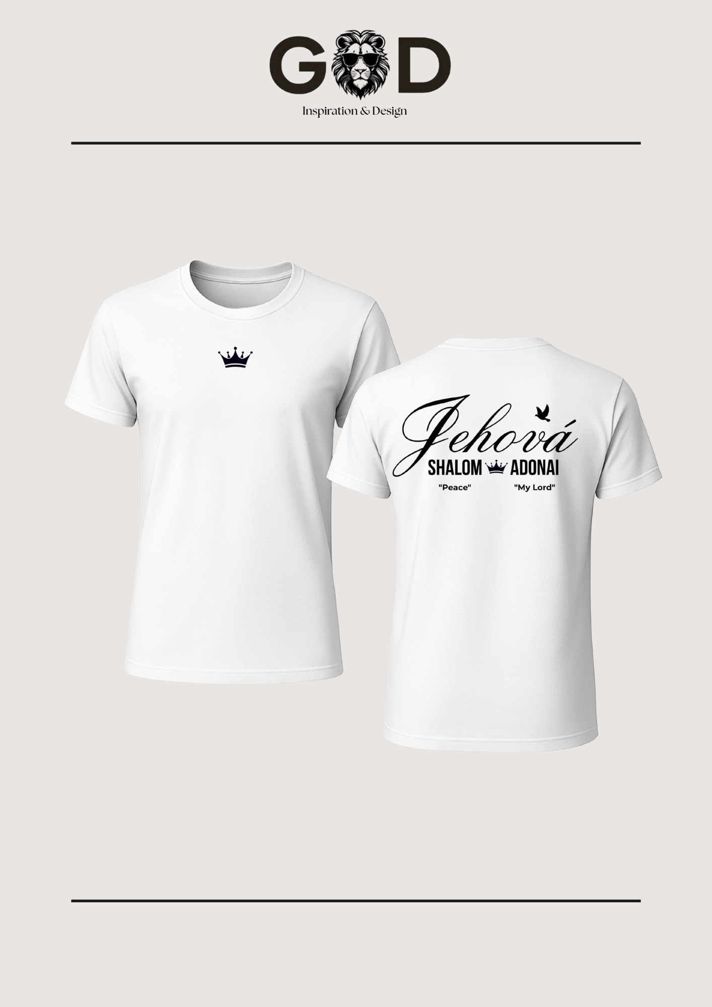 COLECCION JIREH (MANGA CORTA)